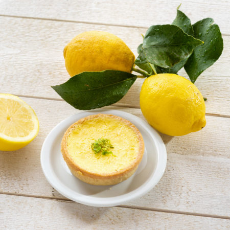 Lemon yuzu pie
