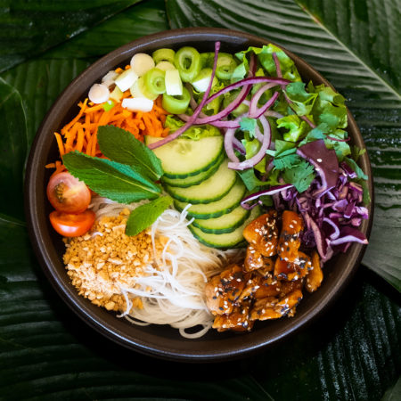 BO BUN POULET SATAY