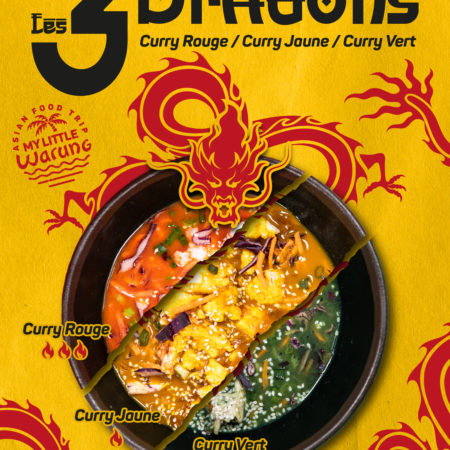 LES TROIS DRAGONS DÉBARQUENT CHEZ MY LITTLE WARUNG ! 🐉🔥